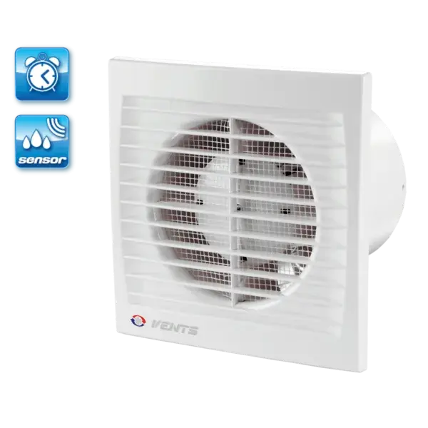 Vents ventilátor 125STH pára+időkapcsoló 180m³/h Újdonság
