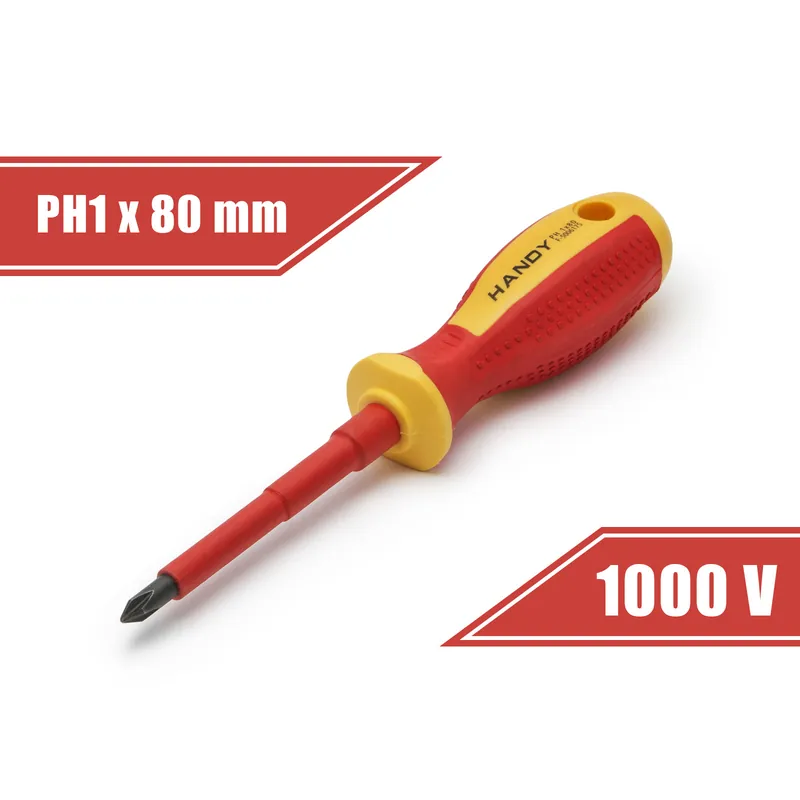Csavarhúzó PH1x4,5x80 1000V-ig szigetelt Olcsó