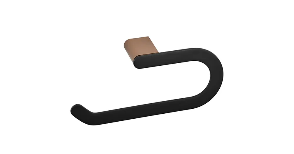 Outlet SAPHO BEMETA GALLA törölközőtartó, 168x188x50mm, matt fekete (108104060)