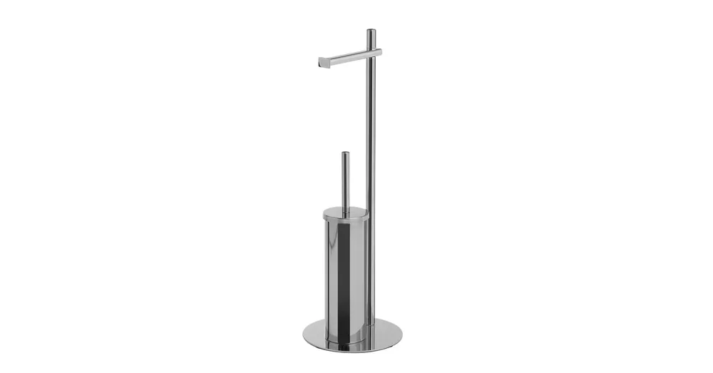 SAPHO CIRCE álló WC-kefe és papírtartó króm (143213) Outlet