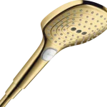 Utolsó esély Hansgrohe Raindance Select E Kézizuhany 120, 3jet, PowderRain, EcoSmart+ Polírozott Arany Hatású 28729990