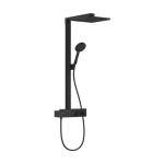 Alacsony ár Hansgrohe Raindance E Showerpipe 300, 1jet EcoSmart ShowerTablet 350 Matt Fekete 27362670