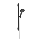 Akció Hansgrohe Raindance Alive Select S Zuhanyszett 125, 3jet, EcoSmart, Unica S Pura 65 zuhanyrúddal Matt Fekete 24602670