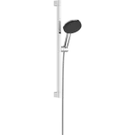 Vedd meg most Hansgrohe Raindance Alive Select S Zuhanyszett 125, 3jet, EcoSmart, Unica E Puro 65 zuhanyrúddal és zuhanytartóval Króm 24600000