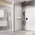 Ajánlat Ravak Walk-In Wall Set 160, zuhanykabin fekete+transparent GW9WS030SZ1