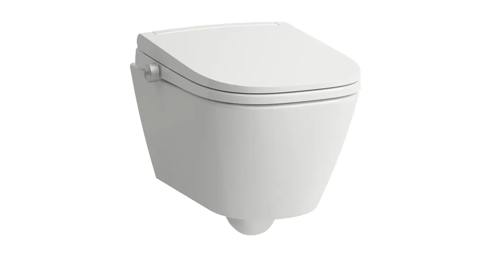 LAUFEN CLEANET MEDA KOMBI-PACK - bidéfunkciós WC ülőke és MEDA fali WC csésze, Silent Flush, rimless, Fehér H604110000S002 Árcsökkenés