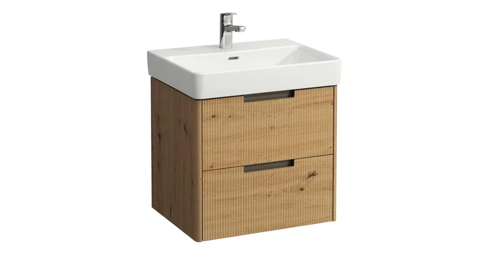 Szezonális akció LAUFEN JUNA Alsószekrény, 2 fiók, PRO S H810963 / PRO X 810863mosdóhoz, Vad Tölgy H4114921092671