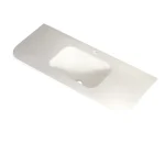Legnépszerűbb AREZZO design SIERRA 120 cm-es beépíthető solid surface mosdó, fehér AR-1415120W