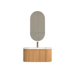 Olcsó AREZZO design SIERRA 80 cm-es alsószekrény 1 fiók, 2 ajtó, tölgy AR-8187980LO