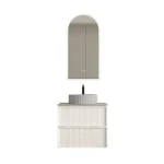 Ajánlat AREZZO design SAVONA 60 cm-es alsószekrény 2 fiók, matt fehér AR-8132760MW