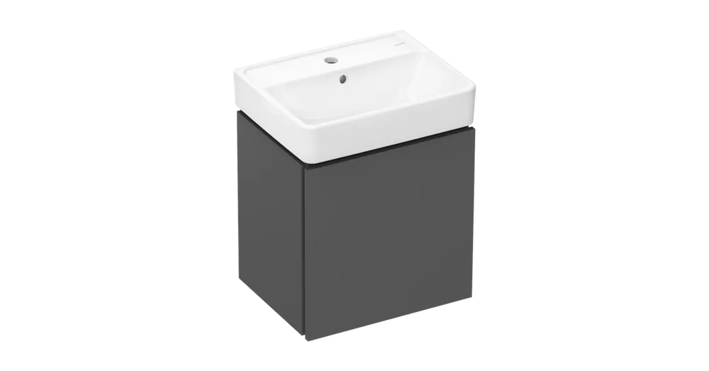 Outlet Hansgrohe Xilesa E Mosdószekrény szett 480/380 egy fiókkal Xanuia Q mosdóval 54395760