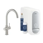 Grohe Blue Home C-kifolyóval, supersteel 31455DC1 (31455DC0 utódja) Rendeld meg most