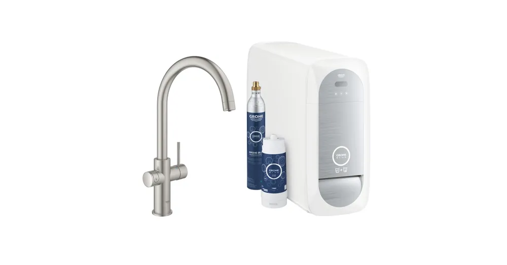 Grohe Blue Home C-kifolyóval, supersteel 31455DC1 (31455DC0 utódja) Rendeld meg most