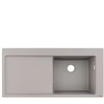 Kihagyhatatlan ajánlat Hansgrohe S514-F450 beépített mosogató 450 mosogatótálcával betonszürke 43314380