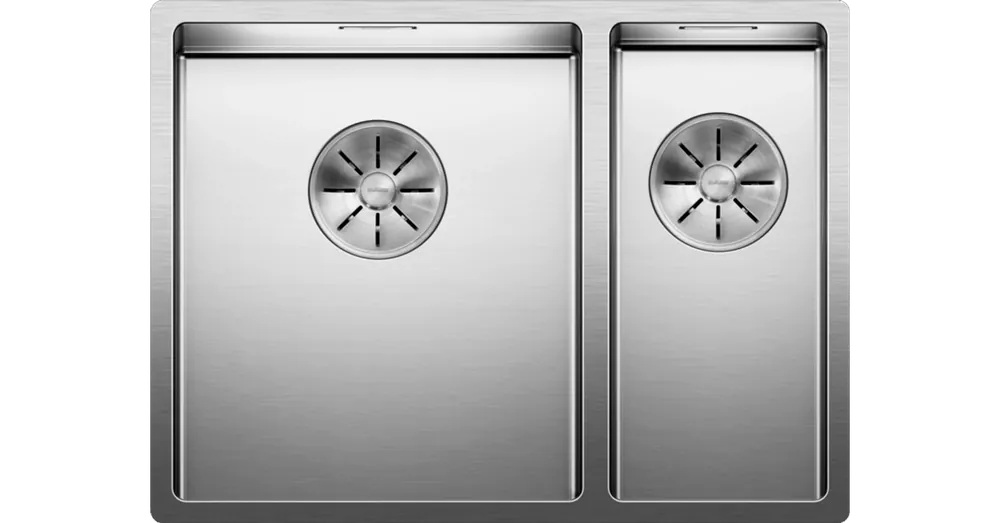 Újdonság BLANCO CLARON 340/180-U rozsdamentes acél mosogató 521609
