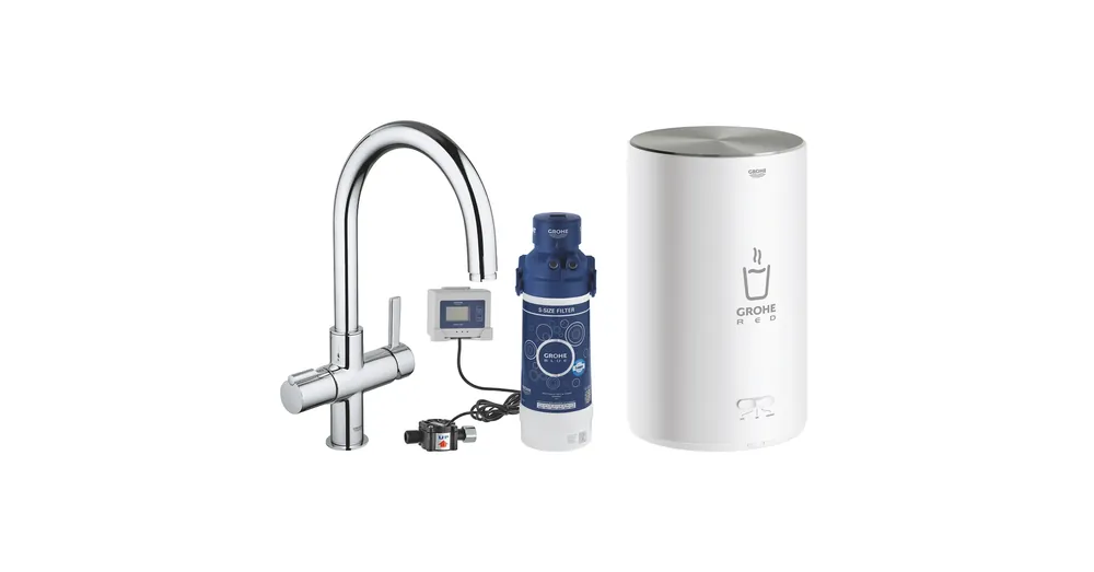 GROHE Red BASIC DUO mosogatócsaptelep és M méretű bojler 30320000 Legjobb ár