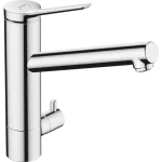 Hansgrohe Zesis M33 Egykaros konyhai csaptelep 160, elzárószeleppel, 1 jet króm 74808000 Szezonális akció