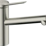 Hansgrohe Zesis M33 Egykaros konyhai csaptelep 140, 1 jet nemesacél felület 74802800 Különleges ajánlat