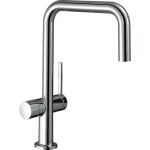Hansgrohe Talis M54 U 220 konyhai csaptelep elzárószeleppel, 1jet, króm 72807000 Vásárlói kedvenc