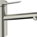 Legnépszerűbb Hansgrohe Zesis M33 egykaros konyhai csaptelep alacsony nyomáshoz, rozsdamentes acél hatású 74806800