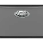 Kihagyhatatlan ajánlat ELLECI - Mosogatótálca Essenza 50 46,2x38,2 Keratek K99 Dark Grey inox tartozékokkal LKES5099