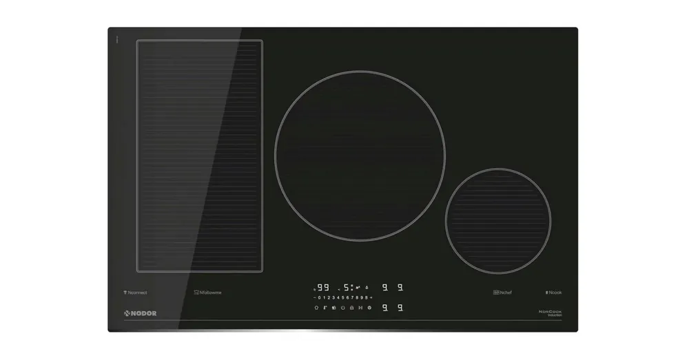 Kedvezményes ár NODOR - Beépíthető indukciós főzőlap NorCoock IH-N8106 BK Hob to Hood Fekete 4149