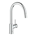Grohe BauClassic Egykaros mosogatócsap 1/2" Króm 30573000 Biztonságos fizetés