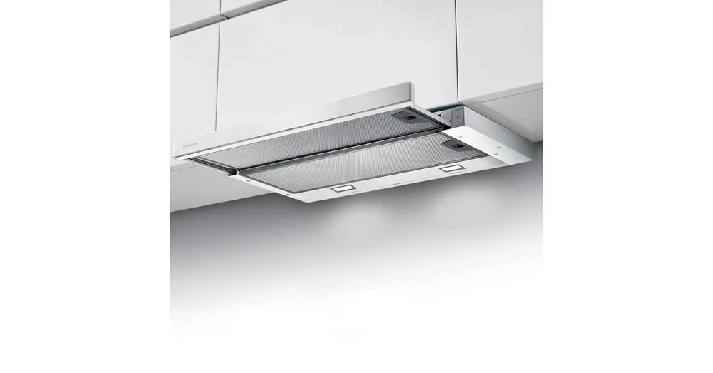Faber Flexa NG Glass Lux WH A60 Beépített teleszkópos motorháztető, 600 mm széles, Fehér 315.0635.138 Gyors kiszállítás