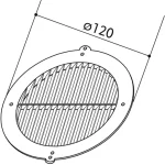 Faber Rozetta GDC 125 kerek külső, 112.0157.303 Szuper akció