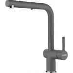 Franke Csaptelep Active Plus L Doccia Króm/Kőszürke 115.0653.385 Kiárusítás