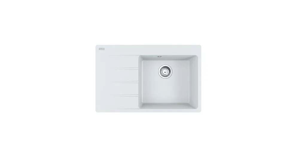 Franke Fragranit Centro 2.0 CNG 611-78 A gleccser fehér mosogató, 114.0685.102 Végkiárusítás