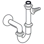 Biztonságos vásárlás Franke Csőszifon F/1L, 112.0068.243