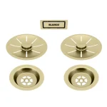 Blanco InFino szett 2 medencéhez, satin gold 203477 Újdonság