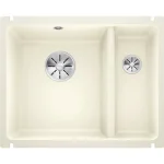 Prémium Blanco Subline 350/150-U két medencés 56,7x45,6 cm kerámia mosogató, fényes magnólia 523742