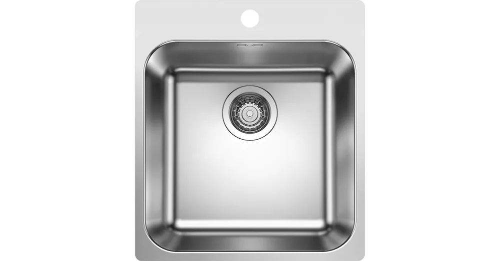 Blanco Supra 400-IF/A R12 egymedencés rozsdamentes acél mosogató 44x50 cm, fényezett 526352 Korlátozott ajánlat