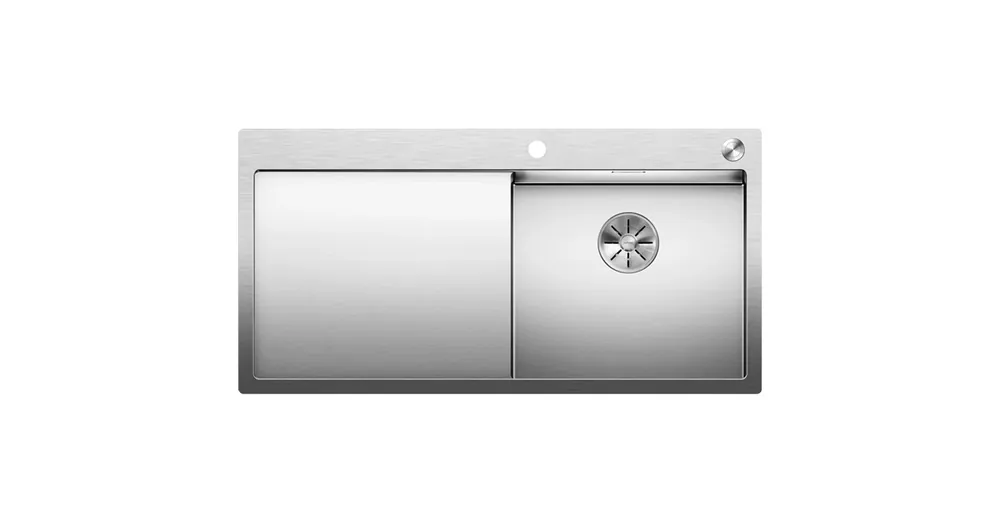 BLANCO CLARON 5 S-IF jobbos egymedencés, 100x51 cm-es rozsdamentes mosogató, csepegtetőtálcával, selyemfényű 521625 Exkluzív ajánlat