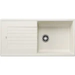 Blanco Zia XL 6 S egy medencés 100x50 cm, gránit mosogató csepegtető felülettel, törtfehér 527217 Expressz kézbesítés
