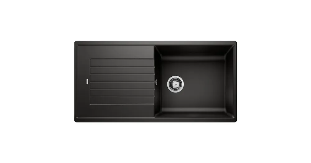 Ne maradj le Blanco Zia XL 6 S egy medencés 100x50 cm, gránit mosogató csepegtető felülettel, fekete 526024