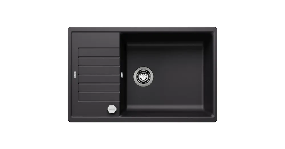 Gyors kiszállítás Blanco Zia XL 6 S Compact Silgranit 78x50 cm mosogató csepegtető felülettet és távműködtetővel, fekete 526018