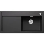 Prémium Blanco Zenar XL 6 S egymedencés gránit mosogató csepegtetővel 100x51 cm, jobbos / antracit 523964