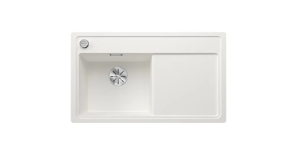 Blanco Zenar 45 S-F gránit mosogató csepegtetővel 85x50 cm, balos / fehér 523836 Gyors szállítás