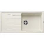 Kedvezményes ár Blanco Sona XL 6 S egy medencés gránit mosogató csepegtető felülettel 100x50 cm, törtfehér 527158