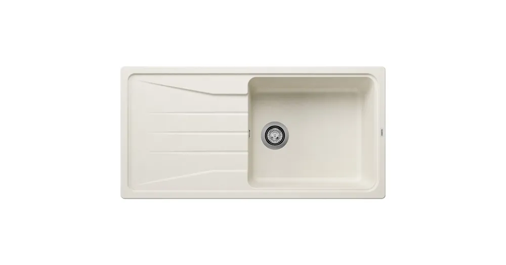 Kedvezményes ár Blanco Sona XL 6 S egy medencés gránit mosogató csepegtető felülettel 100x50 cm, törtfehér 527158