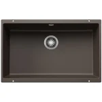 Végkiárusítás Blanco Rotan 700-U Silgranit 73x46 cm mosogató túlfolyóval, kávé 521349