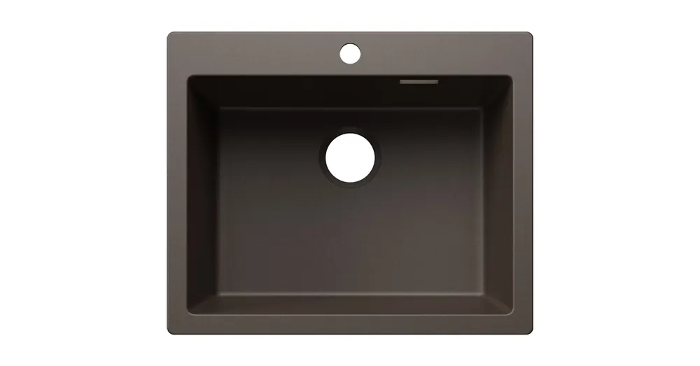 Akciós ár BLANCO PLEON 6 egymedencés, 61,5x51 cm-es gránit mosogató, kávé 527776
