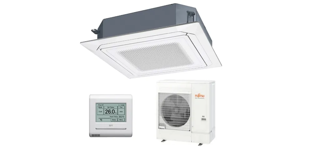 Különleges ajánlat Fujitsu Eco AUXG54KRLB/AOYG54KQTA mennyezeti split klíma (13.4 kW)
