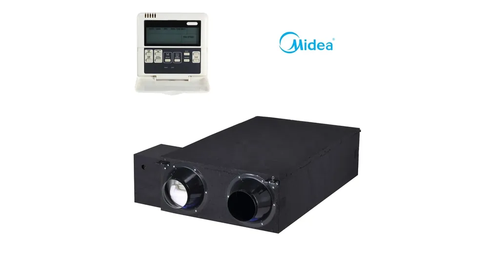 Midea HRV-D2000(B) hővisszanyerős szellőztető Népszerű
