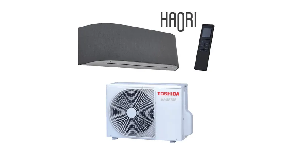 Népszerű Toshiba HAORI RAS-B13N4KVRG-E / RAS-13J2AVSG-E1 oldalfali split klíma (3.5 kW)