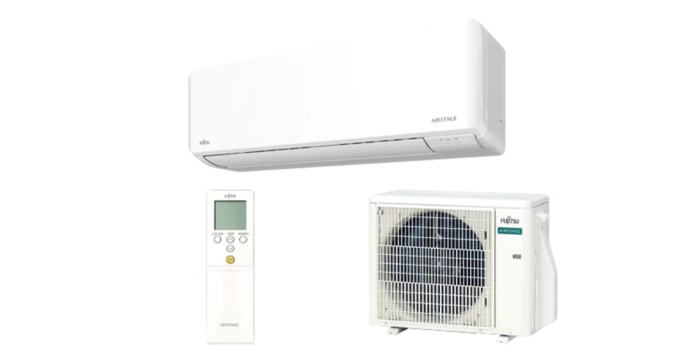 Gyors kiszállítás Fujitsu Standard AIRSTAGE ASEH12KMCG/AOEH12KMCG oldalfali split klíma (3.5 kW)