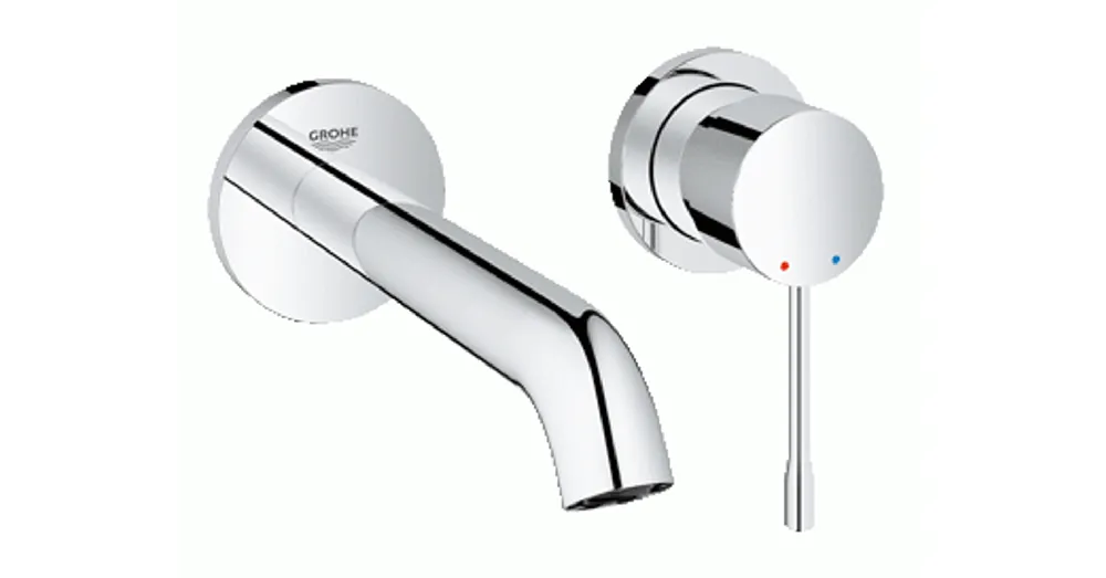 Biztonságos vásárlás Grohe Essence New 2-lyukú fali mosdócsaptelep 19408001